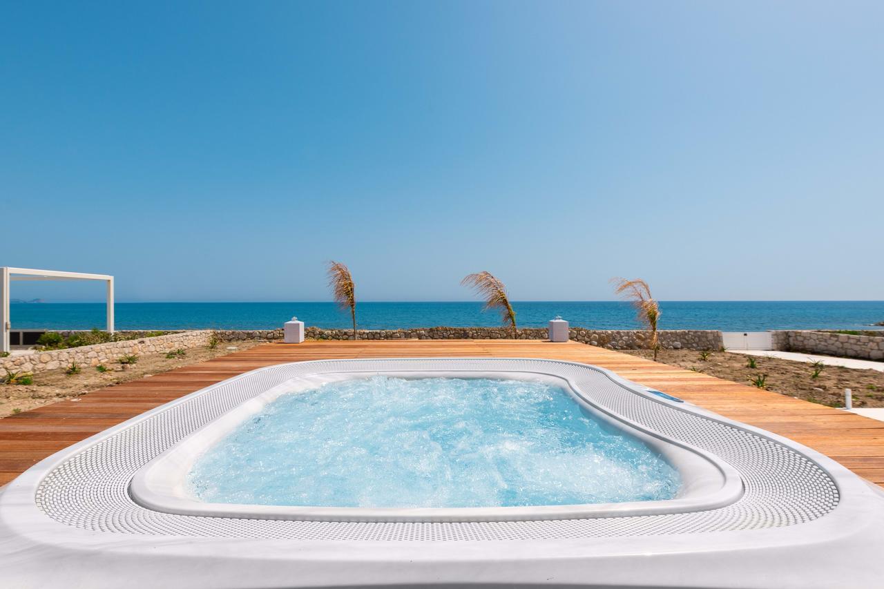 Maria & Nada Beachfront Villas Kolymbia Buitenkant foto