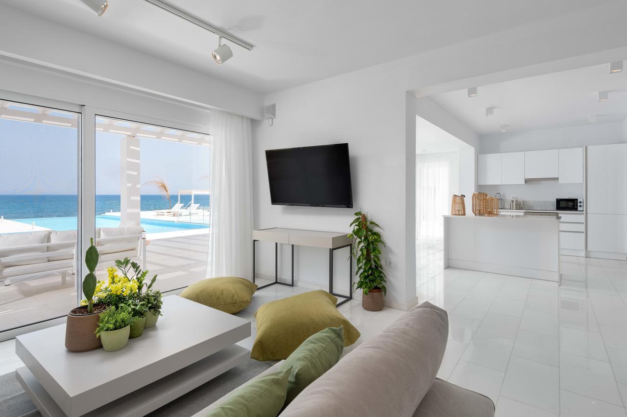 Maria & Nada Beachfront Villas Kolymbia Buitenkant foto