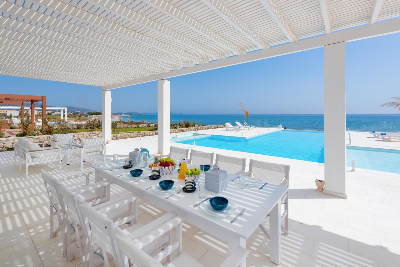 Maria & Nada Beachfront Villas Kolymbia Buitenkant foto