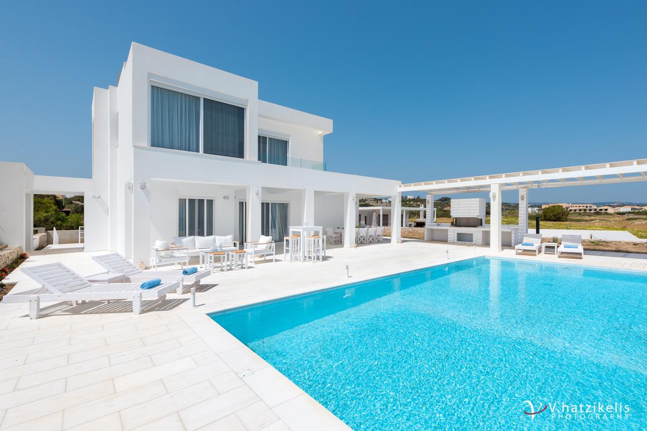 Maria & Nada Beachfront Villas Kolymbia Buitenkant foto