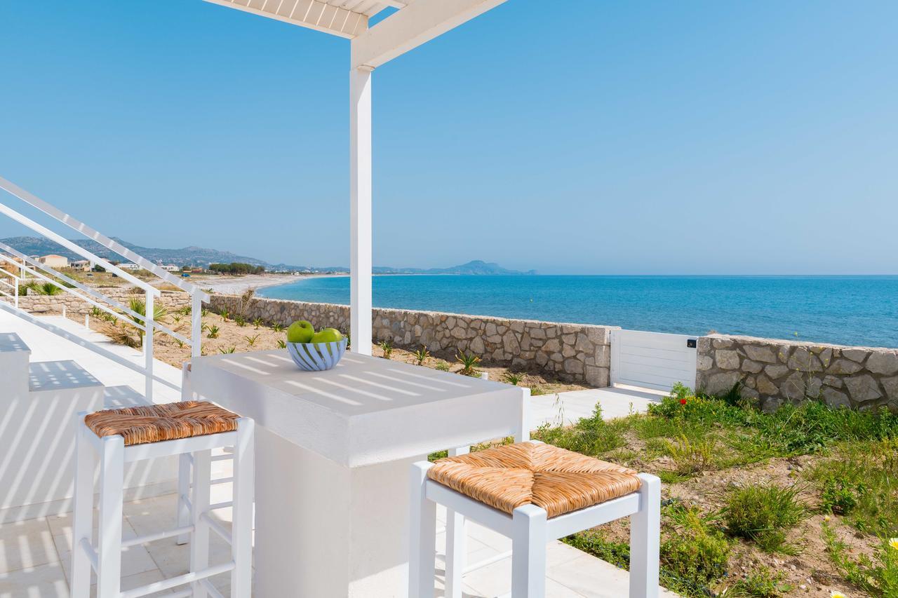 Maria & Nada Beachfront Villas Kolymbia Buitenkant foto